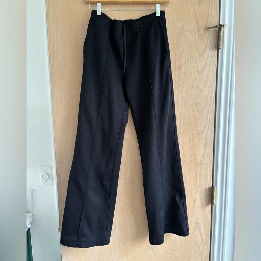 Tibi Black Wide-Leg Jumpsuit